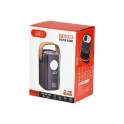 پاوربانک آکو مدل AP-27 ظرفیت 60000 میلی آمپر با توان خروجی 100 وات